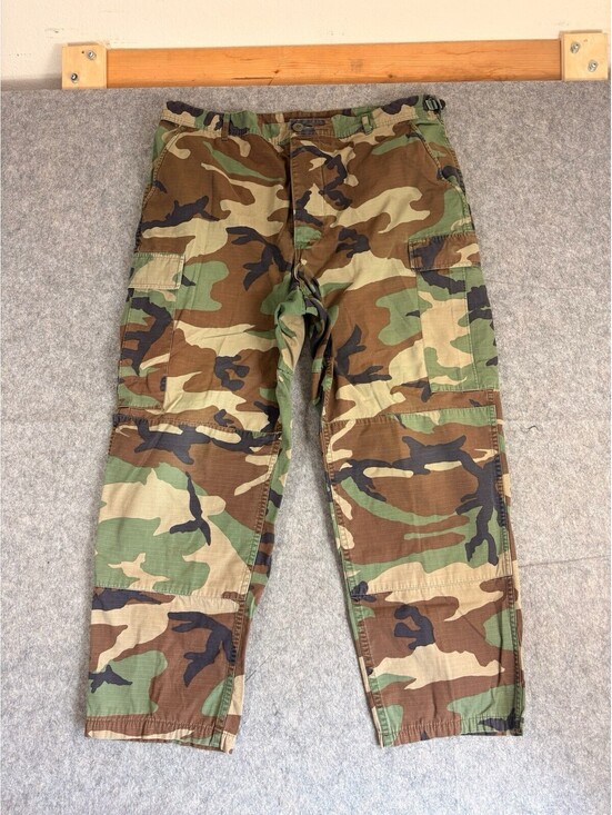 Camo Other - US Army Camo Pants Camouflage Woodland Combat Trousers Military Large